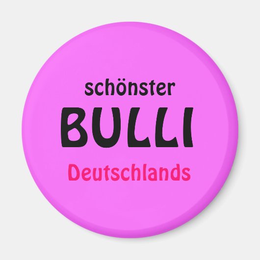 Aimant beauté, BULLI, Allemagne (Devant)