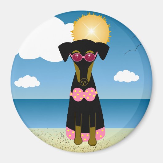 Aimant Beauté de bain (Devant)