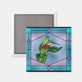 Aimant Beauté des colibris (Recto/Verso)