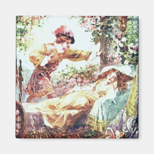 Aimant Beauté dormante (Devant)