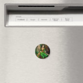 Aimant Beauté en vert (In Situ (Lave-vaisselle))