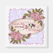 Aimant Beauté et cerveaux (Devant)