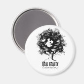 Aimant Beauté naturelle réelle (Recto/Verso)