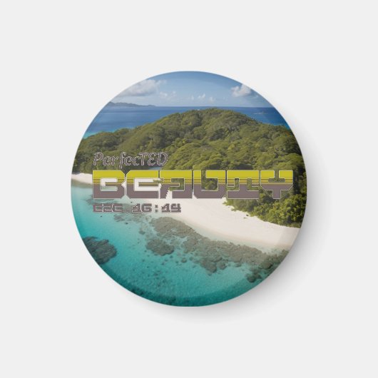 Aimant Beauté parfaite (Devant)