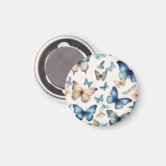 Aimant Beautés papillons (Recto/Verso)