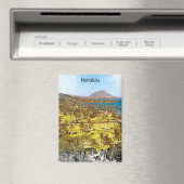 Aimant Beautiful Honolulu Oahu Scenery Voyage (In Situ (Lave-vaisselle))