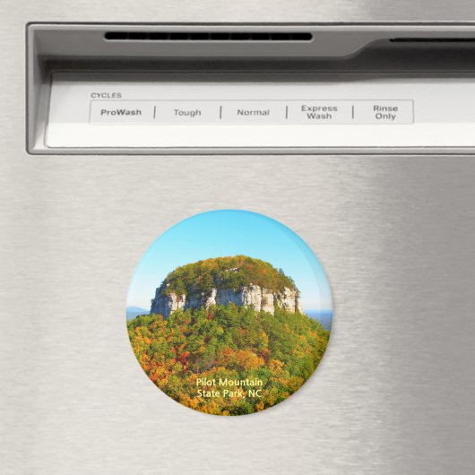 Aimant Beautiful Pilot Mountain State Park NC (In Situ (Lave-vaisselle))