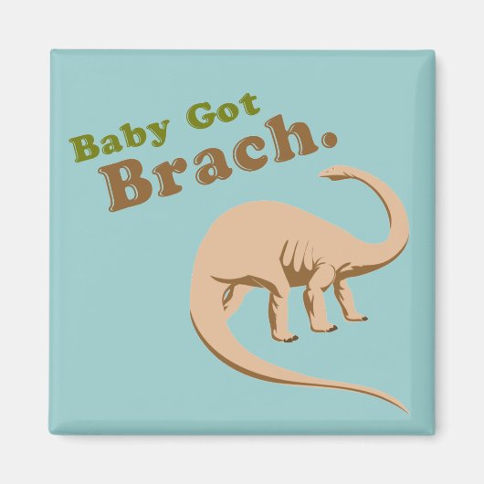 Aimant Bébé a des Brach (Devant)
