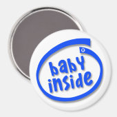 Aimant Bébé à l'intérieur (Recto/Verso)