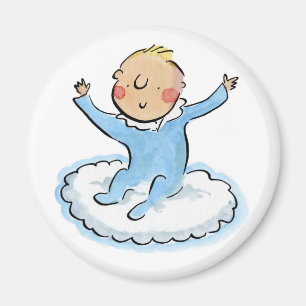 Aimant Bébé bleu