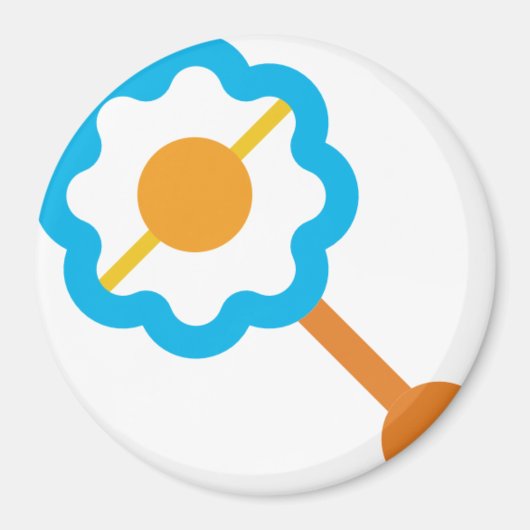 Aimant bébé bleu (Devant)