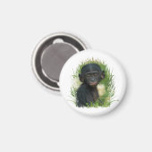 Aimant Bébé Bonobo Ape (Recto/Verso)
