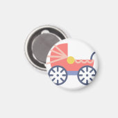 Aimant bébé buggy (Recto/Verso)