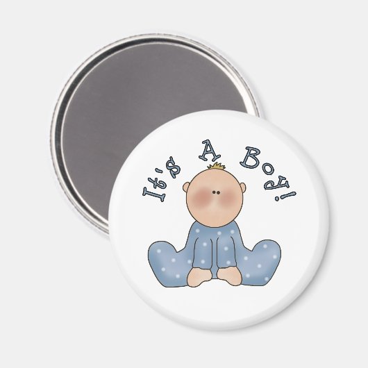 Aimant Bébé dans Sleeper C'est un garçon (Recto/Verso)