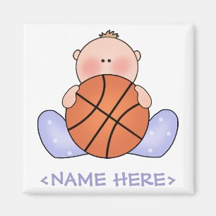 Aimant Bébé de basket-ball de Lil