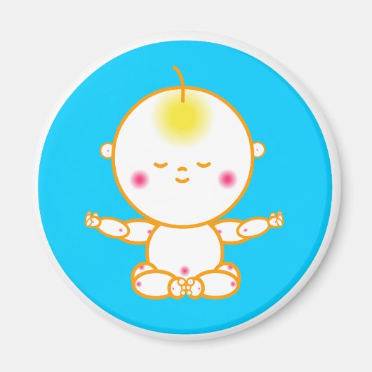 Aimant BÉBÉ DE PAIX (Devant)