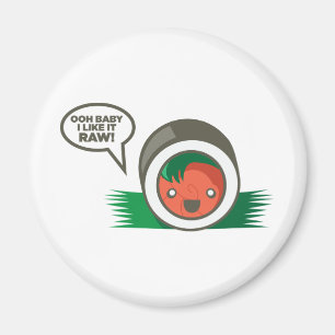 Aimant Bébé de sushi de Kawaii oh ! je l'aime cru