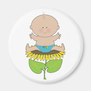 Aimant Bébé de tournesol