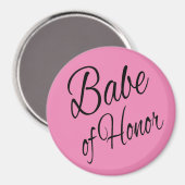 Aimant Bébé d'honneur (Recto/Verso)
