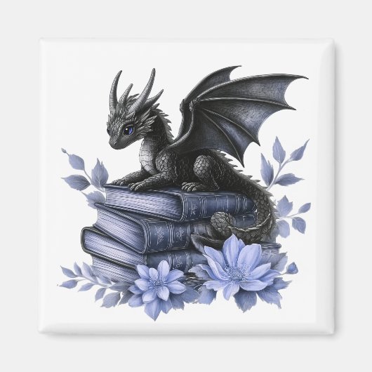 Aimant Bébé Dragon Sticker, Bignon Vinyl (Devant)