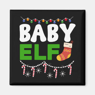 Aimant Bébé Elfe Noël Conception de vacances-84608