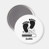 Aimant Bébé en chargement (Recto/Verso)