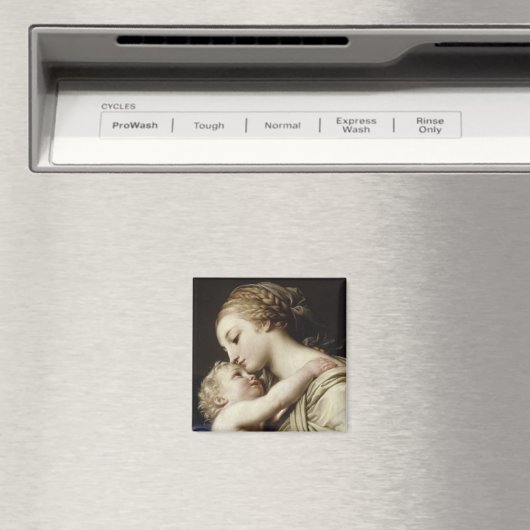 Aimant Bébé Jésus et Marie (In Situ (Lave-vaisselle))