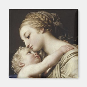 Aimant Bébé Jésus et Marie