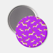 Aimant Bébé mignon cerf et famille (Recto/Verso)