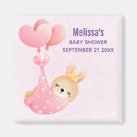 Bébé mignon dans un Baby shower de couverture de c