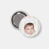 Aimant Bébé mignon Pastel Imprimer (Recto/Verso)
