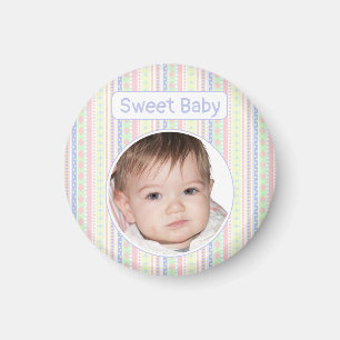 Aimant Bébé mignon Pastel Imprimer
