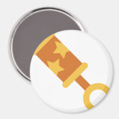 Aimant bébé orange (Recto/Verso)