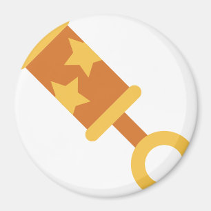 Aimant bébé orange