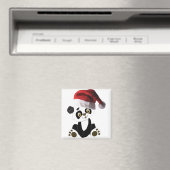 Aimant bébé panda ours de noël (In Situ (Lave-vaisselle))