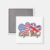 Aimant Bébé royal (Recto/Verso)