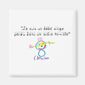 Aimant Bebe singe (Devant)