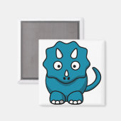 Aimant Bébé Triceratops (Recto/Verso)