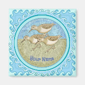 Aimant Bécasseaux (Devant)