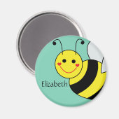 Aimant Bee Bumble Personnalisée (Recto/Verso)