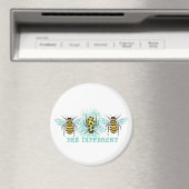 Aimant Bee Different Bumble Bee Trio (In Situ (Lave-vaisselle))