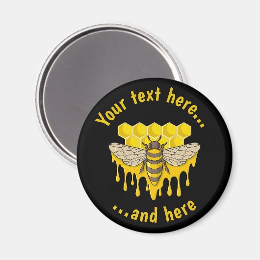 Aimant Bee Hive (Recto/Verso)