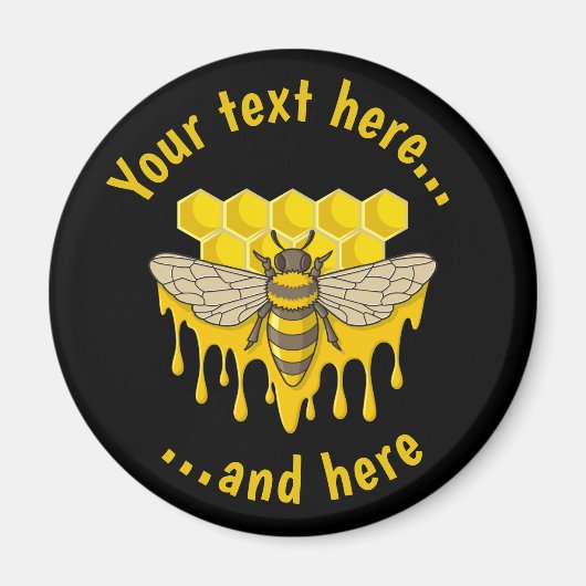 Aimant Bee Hive (Devant)