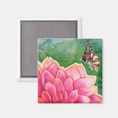 Aimant Bee in a Dahlia (Recto/Verso)