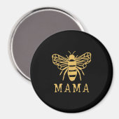 Aimant Bee Mama | Cadeau Maman | Cadeau à l'aile mignonne (Recto/Verso)