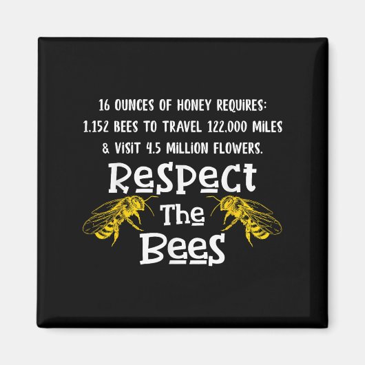 Aimant Beekeeng Fournitures Miel Bee Hive Bumble Bee Keep (Devant)