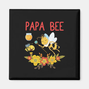 Aimant Beekeeper Art Papa Bee 2