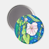 Aimant Beendweed Reed Fleurs sauvages d'été peinture flor (Recto/Verso)