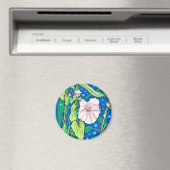 Aimant Beendweed Reed Fleurs sauvages d'été peinture flor (In Situ (Lave-vaisselle))