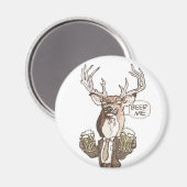 Aimant Beer Me Beer Buck par Mudge Studios (Recto/Verso)